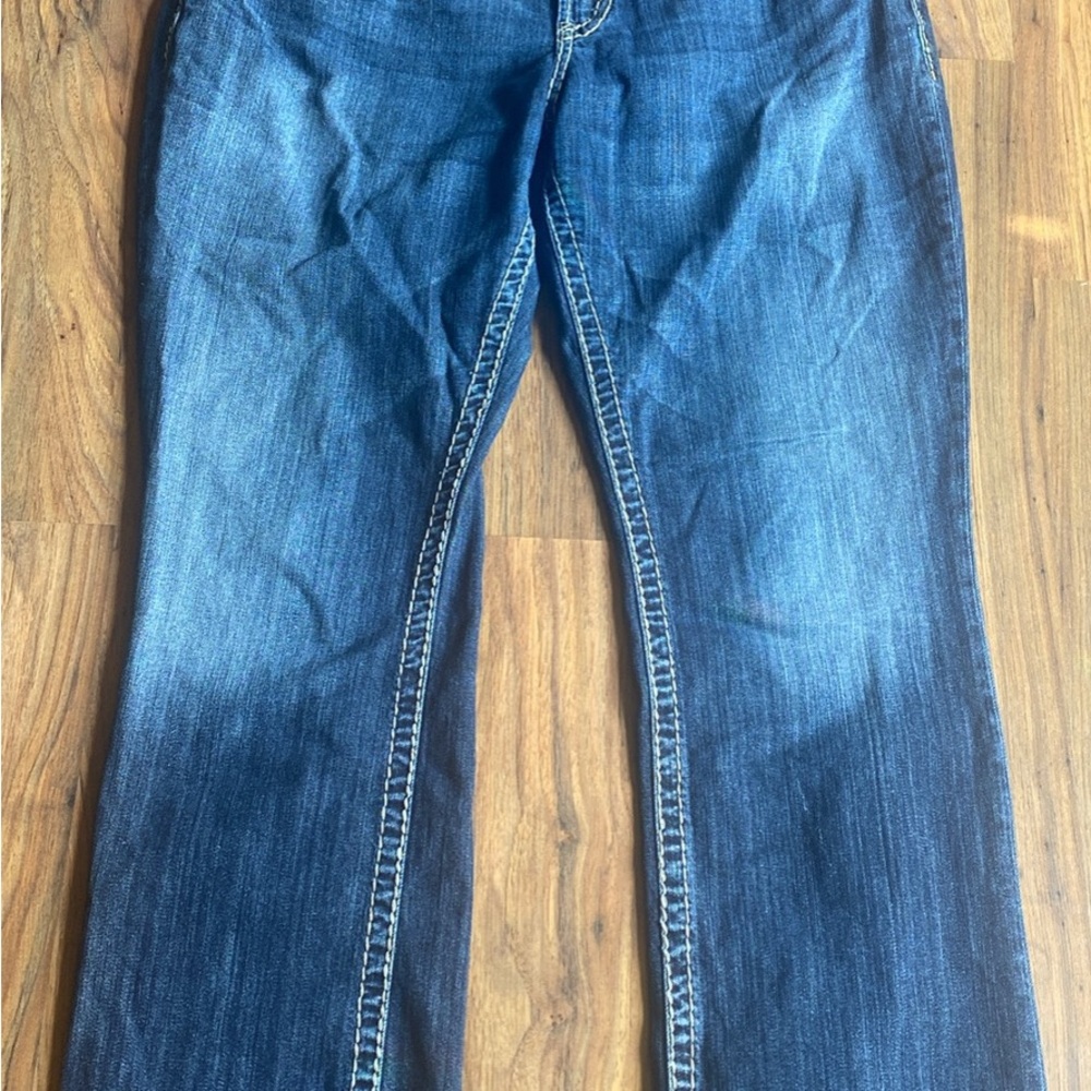 Silver Jeans Dark Blue Boot Cut Denim